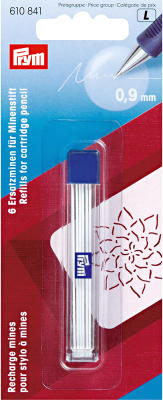 Набор грифелей для карандаша Prym 610841 (6шт, белый)