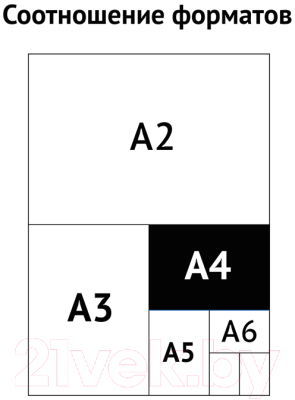 Коробка архивная OfficeSpace Standard / 264787 (бурый)