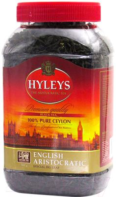 Hyleys Английский аристократический черный (300г) Чай листовой купить в ...