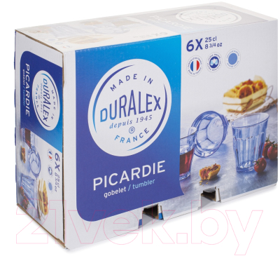 Набор стаканов Duralex Picardie Marine 1027BB06A0111 (6шт)