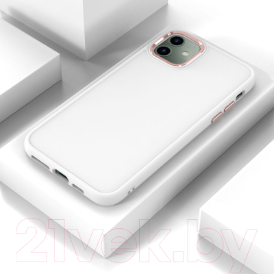 Изображение товара Чехол-накладка Bingo Metal для iPhone 11 (белый)