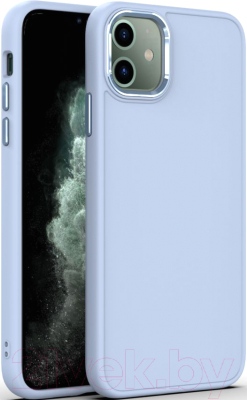 Изображение товара Чехол-накладка Bingo Metal для iPhone 11 (голубой)