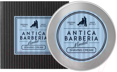 Крем для бритья Mondial Antica Barberia. Original Talc / CL-ALL-TALC (150мл)