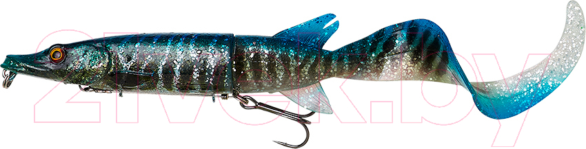 Мягкая приманка Savage Gear 3D Hybrid Pike Slow Sink Blue / 76804