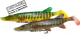 Мягкая приманка Savage Gear 4D Pike Shad SS Firetiger / 61787 — фото 4