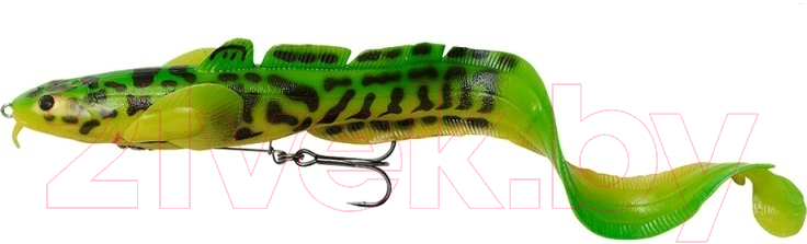 Мягкая приманка Savage Gear 3D Burbot Shallow SS Firetiger / 63846