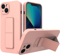 Чехол-накладка Bingo Stand для iPhone 14 (розовый)