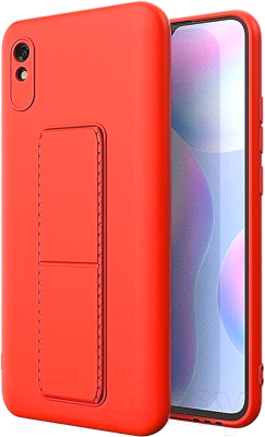 Чехол-накладка Bingo Stand для Redmi 9A (красный)