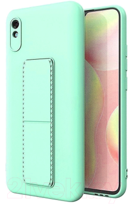 Чехол-накладка Bingo Stand для Redmi 9A (мятный)