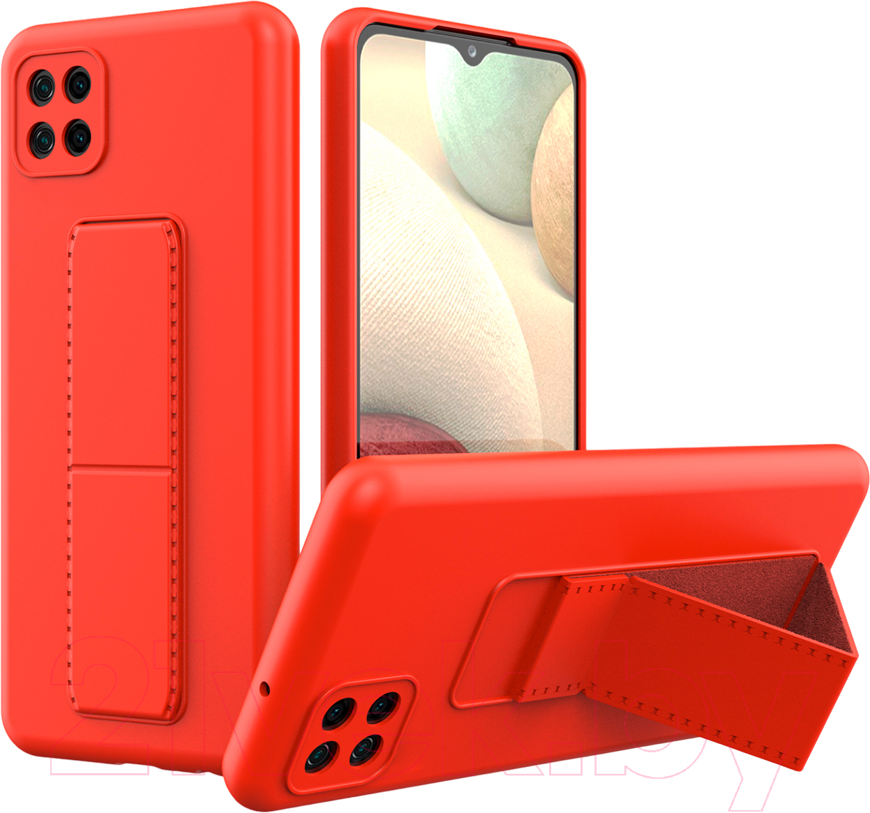Чехол-накладка Bingo Stand для Redmi 9C/10A (красный) — фото 1