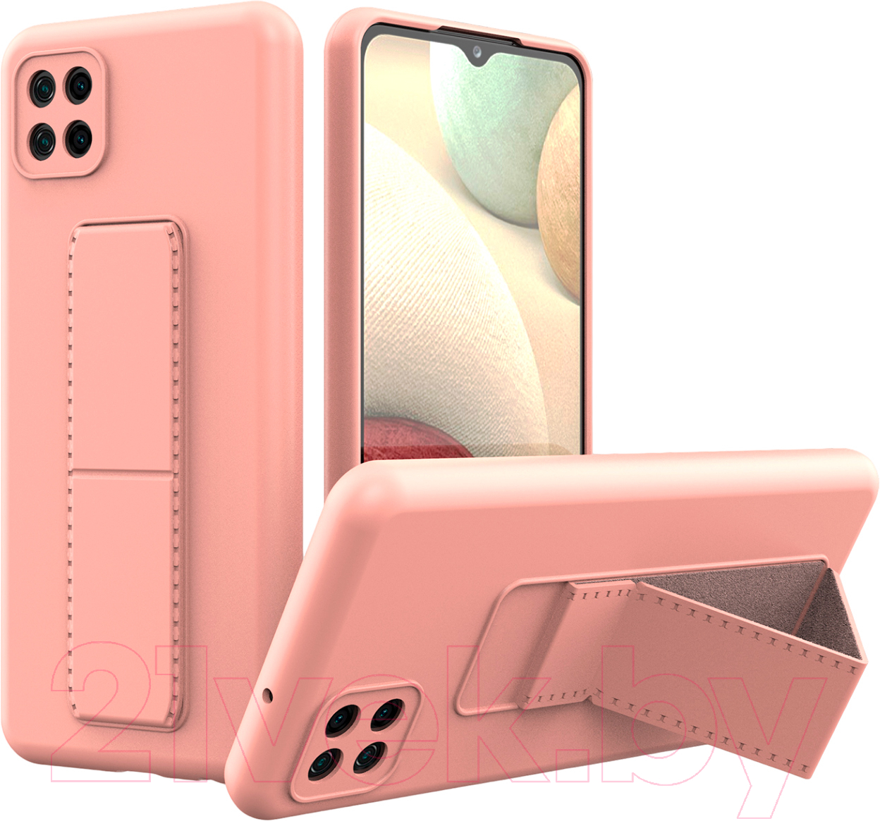 Чехол-накладка Bingo Stand для Redmi 9C/10A (розовый) — фото 1