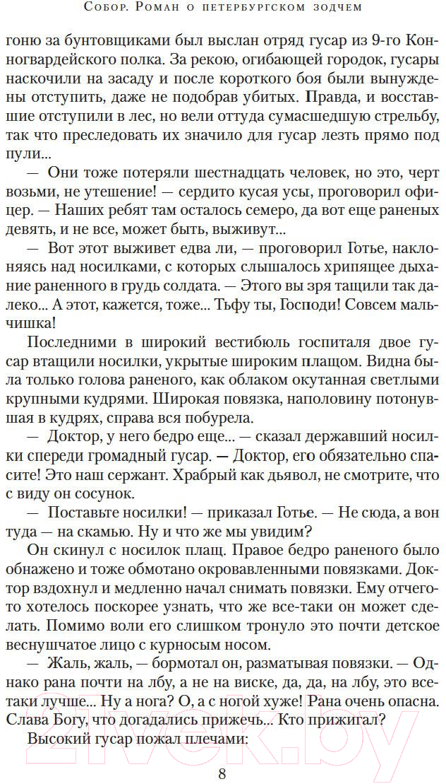 Художественная книга Азбука Собор. Роман о петербургском зодчем (Измайлова И.) — фото 3