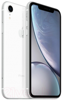 Смартфон Apple iPhone XR 128GB / 2BMRYD2 (белый)