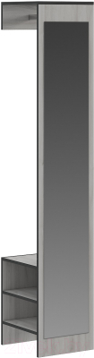 Секция в прихожую Genesis Мебель Энтер Loft с зеркалом (сосна белая)