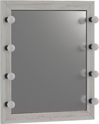 Зеркало Genesis Мебель Энтер Loft с патронами (сосна белая Loft)