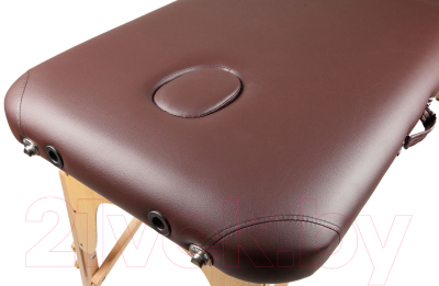 Массажный стол Atlas Sport Складной 2-с 60см без аксессуаров (коричневый/деревянный)