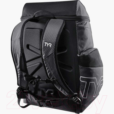 Рюкзак спортивный TYR Alliance 45L Backpack Team Carbon Print / LATBPTMC/001 (черный)