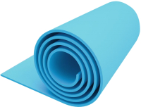 Коврик для йоги и фитнеса Galaxy GL1051 (голубой) - 