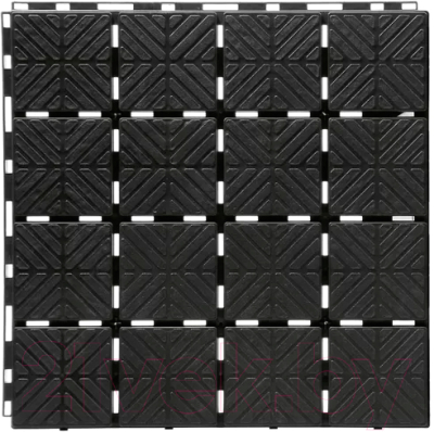 Плитка садовая Prosperplast Easy Square IES40-S411 (черный)