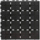 Плитка садовая Prosperplast Easy Square IES40-S411 (черный) - 