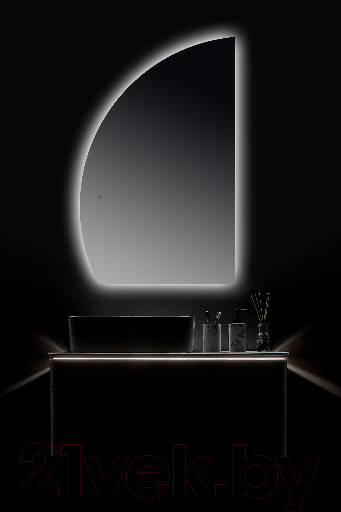 Зеркало Silver Mirrors Mario 68.6x109.7 / LED-00002525 (левый) — фото 4