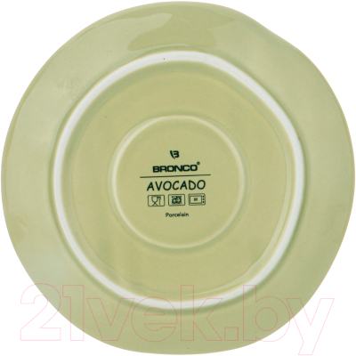 Чашка с блюдцем Bronco Avocado / 189-425 (зеленый)
