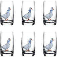 Набор стаканов Bohemia Ideal 25015/OA727/380 (6шт) - 