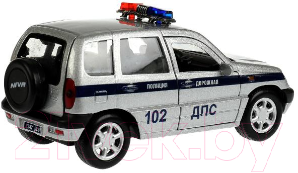 Автомобиль игрушечный Технопарк Lada Niva Полиция / LADANIVA-12POL-SR — фото 5