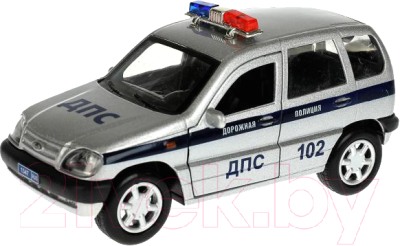 Автомобиль игрушечный Технопарк Lada Niva Полиция / LADANIVA-12POL-SR