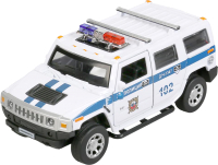 Автомобиль игрушечный Технопарк Hummer H2 Полиция / HUM2-12SLPOL-WH - 