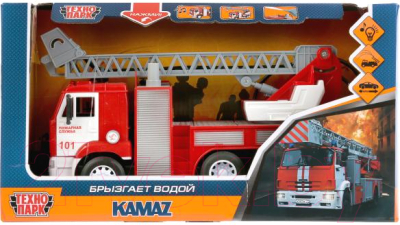 Автомобиль-вышка Технопарк Пожарная Kamaz / KAM-26PLFIR-WAT
