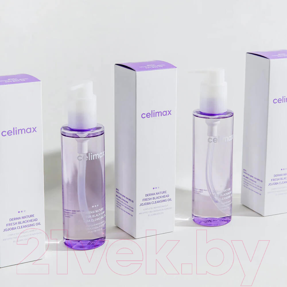 Гидрофильное масло Celimax Fresh Blackhead Jojoba Cleansing Oil