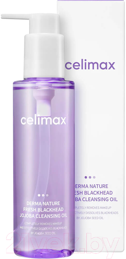 Гидрофильное масло Celimax Fresh Blackhead Jojoba Cleansing Oil