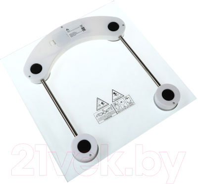 Напольные весы электронные LuazON Home LVE-003 / 2580574 (белый)