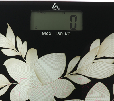 Напольные весы электронные LuazON Home Цветы LVE-016 / 7090553