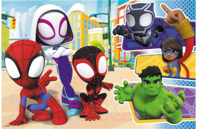 Пазл Trefl Человек - паук и его невероятные друзья. Marvel Maxi / 14348 (24эл)