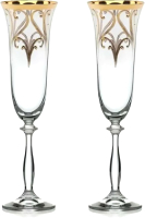 

Набор бокалов Bohemia, Crystal Angela Свадебный 40600/24290/190/2