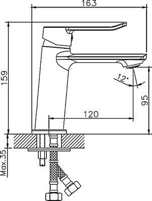 Смеситель Haiba HB10556