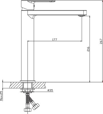 Смеситель Haiba HB11617