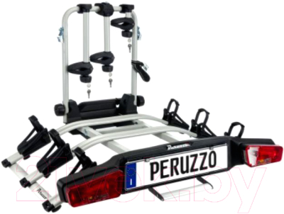 Автомобильное крепление для велосипеда Peruzzo Zephyr / PZ 713-3 (рельс + 3 держателя)