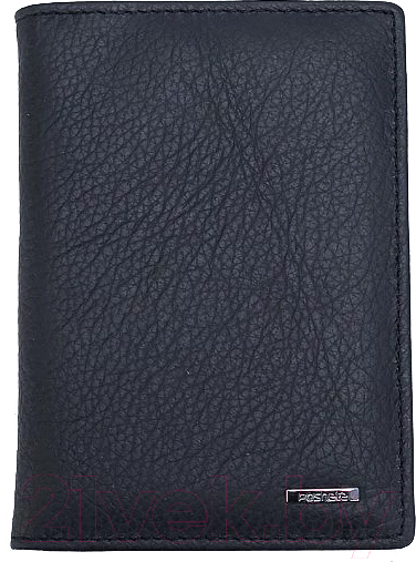 Обложка на паспорт Poshete 852-501-BLK (черный)