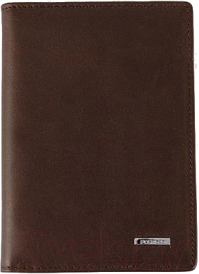 Обложка на паспорт Poshete 852-501-BRW (коричневый)