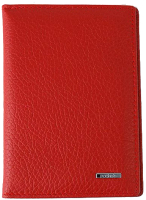 Обложка на паспорт Poshete 852-501-RED (красный) - 