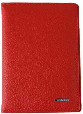 Обложка на паспорт Poshete 852-501-RED (красный)