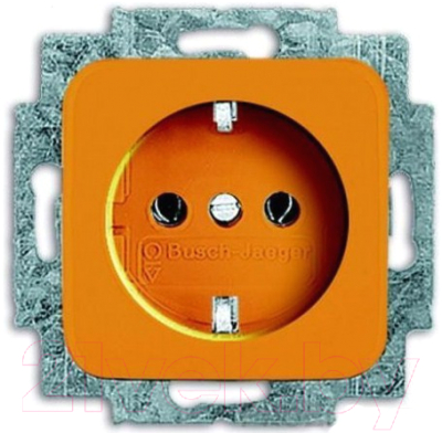 Розетка ABB Basic 55 2011-0-6153 (оранжевый)
