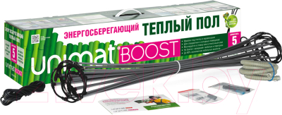 Теплый пол электрический Unimat BOOST-0100