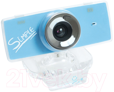 Веб-камера CBR Simple S3 с наушниками-гарнитурой CHP-311M (желтый)