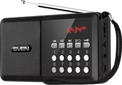 Радиоприемник Sven PS-60 (черный)