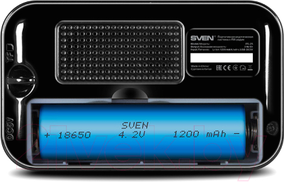 Радиоприемник Sven PS-25 (черный)