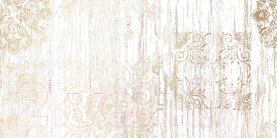 Декоративная плитка Beryoza Ceramica Папирус 2 белый (300x600)
